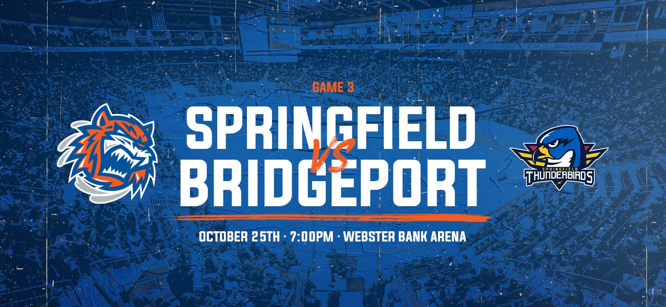 Sound Tigers vs. Springfield Thunderbirds