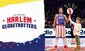 More Info for HARLEM GLOBETROTTERS CELEBRATE WORLD TRICK SHOT DAY WITH FIRST-EVER “SKYDIVING TRICK SHOT”