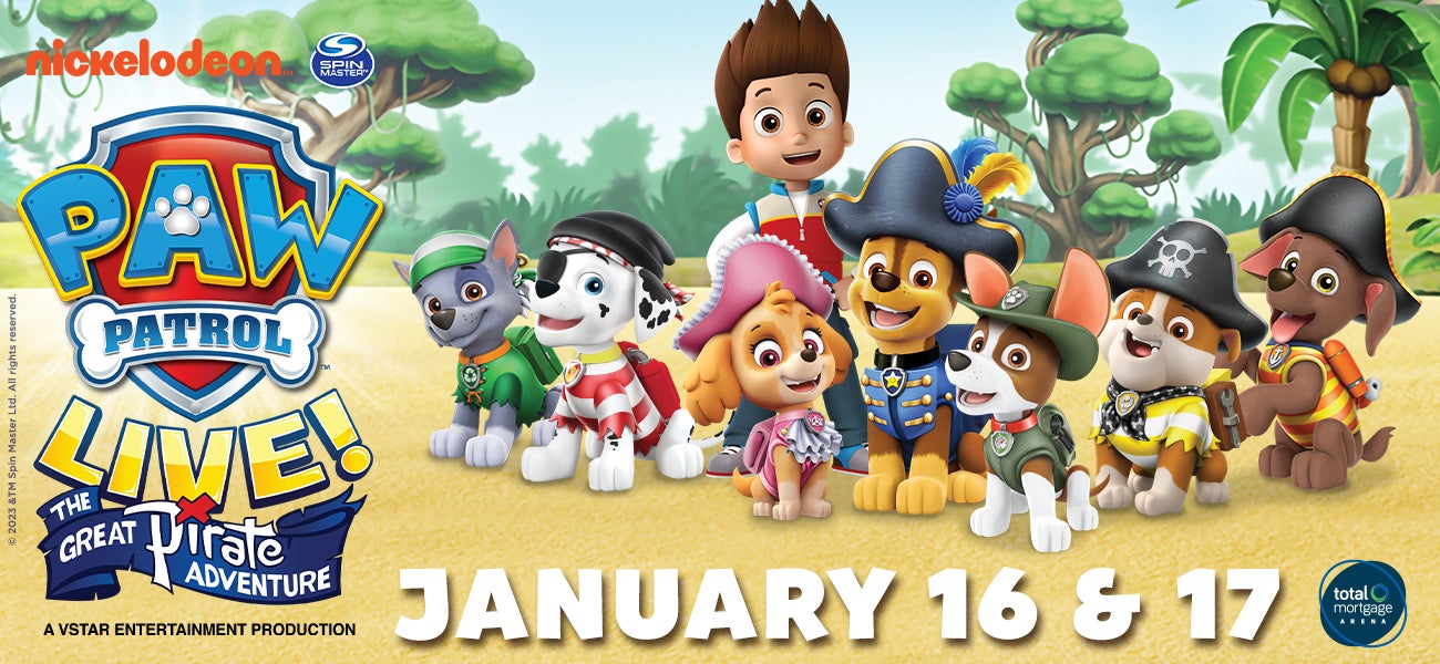 PAW Patrol Live! “The Great Pirate Adventure”
