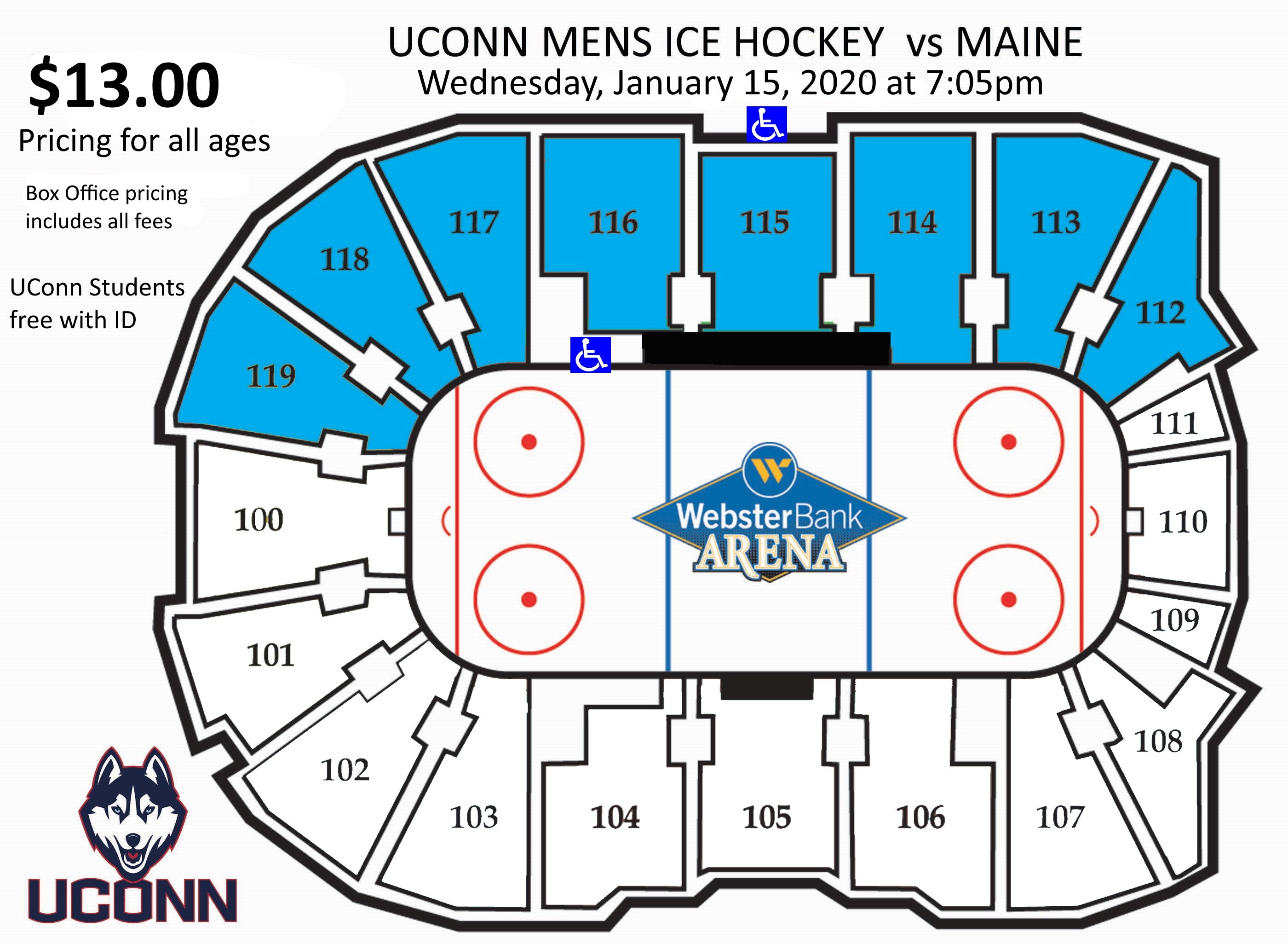 Uconn Vs Maine Total Morte Arena